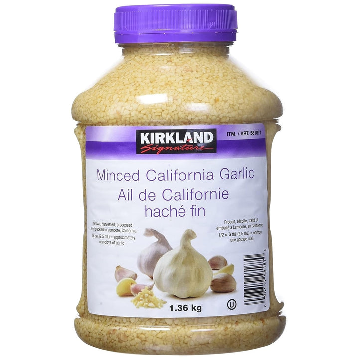 Kirkland Signature Minced California Garlic48 Ounce Image 1