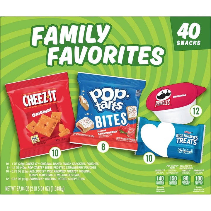 Kelloggs Family Favorites Mix Variety Pack (40 Count) Image 2