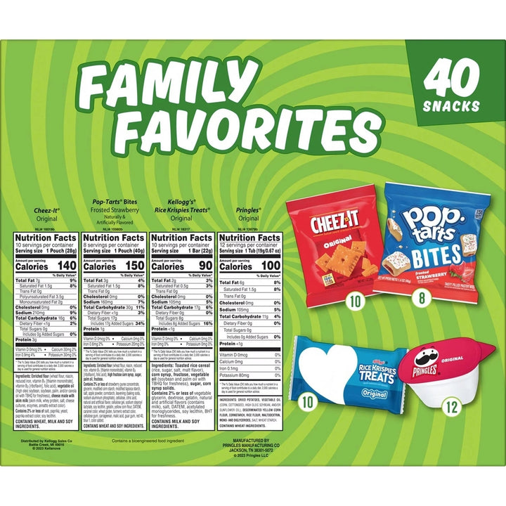 Kelloggs Family Favorites Mix Variety Pack (40 Count) Image 4