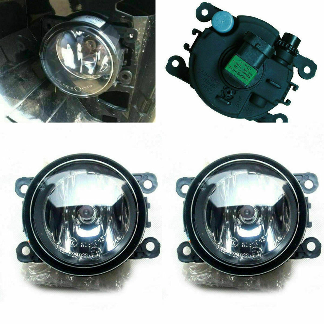 2pcs Drive Side Fog Light Lamp + H11 Bulb 55W Right and Left Side Car Driving Lamp Image 3