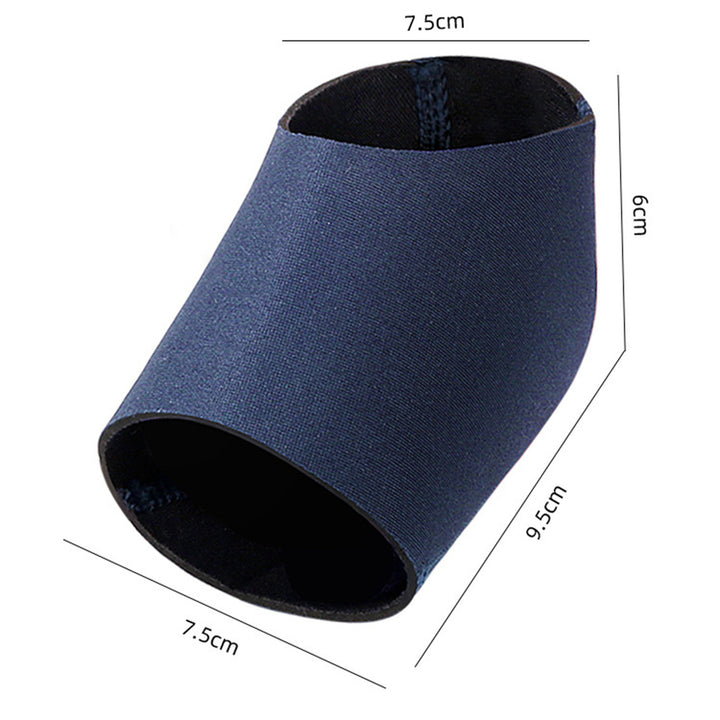 1 Pair Heel Covers Thin Elastic Cushioning Non-slip Sweat Absorbent Anti-cracking Unisex Moisturizing Heel Protectors Image 6