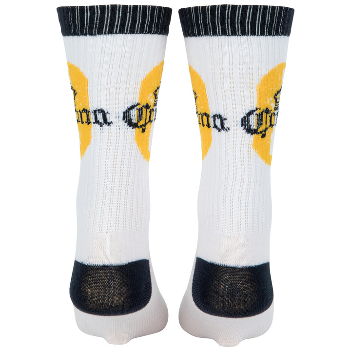 Corona Extra Classic Logos Mens Crew Socks 2-Pack Image 4