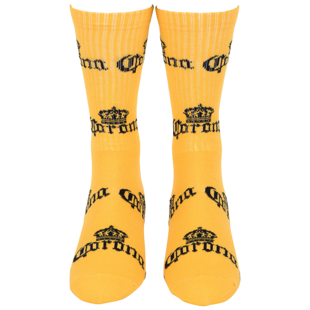 Corona Extra Classic Logos Mens Crew Socks 2-Pack Image 6