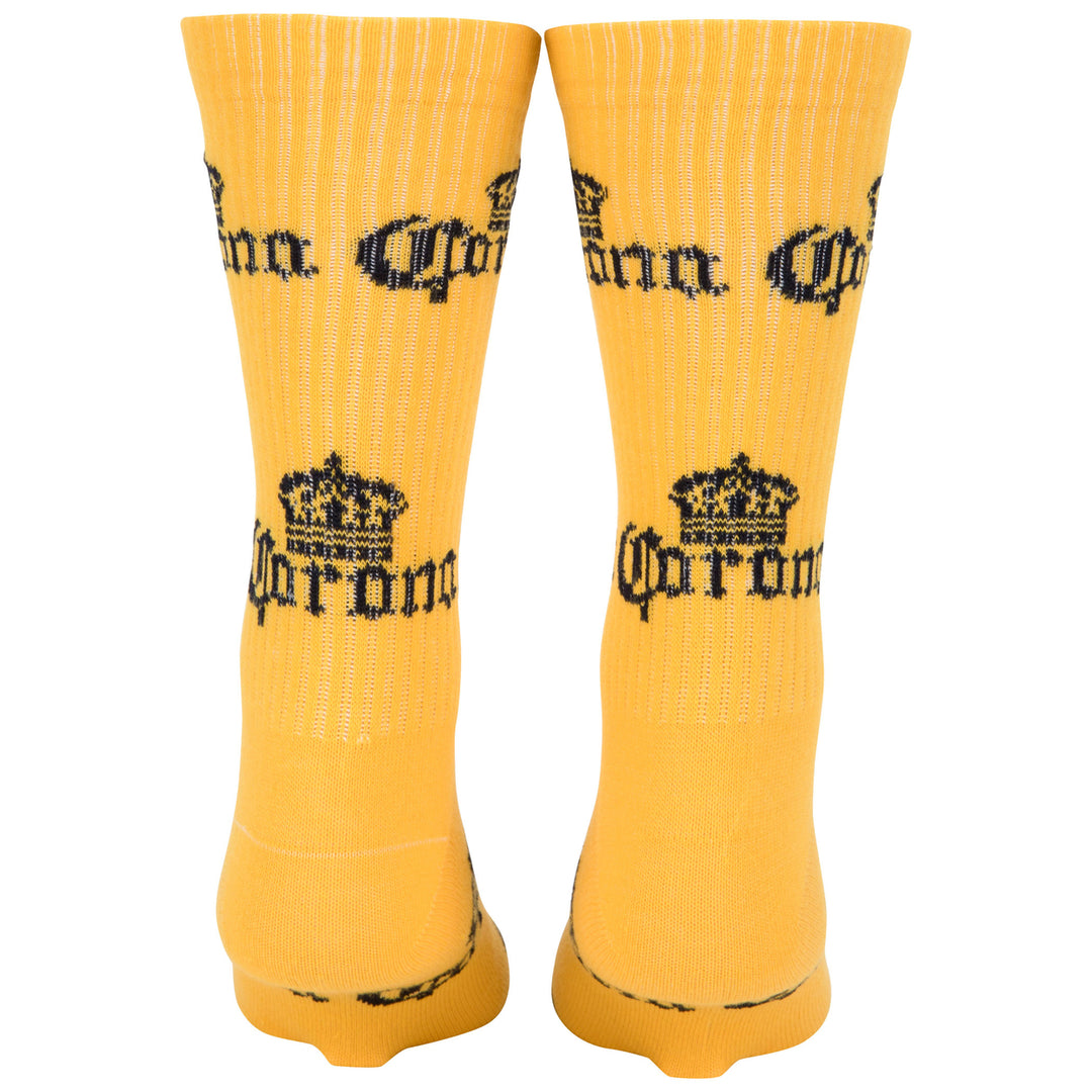 Corona Extra Classic Logos Mens Crew Socks 2-Pack Image 9