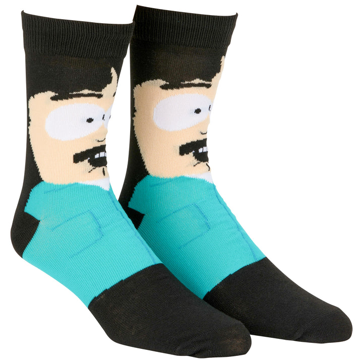 South Park Towelie and Randy Mens Crew Socks 2-Pack Image 3