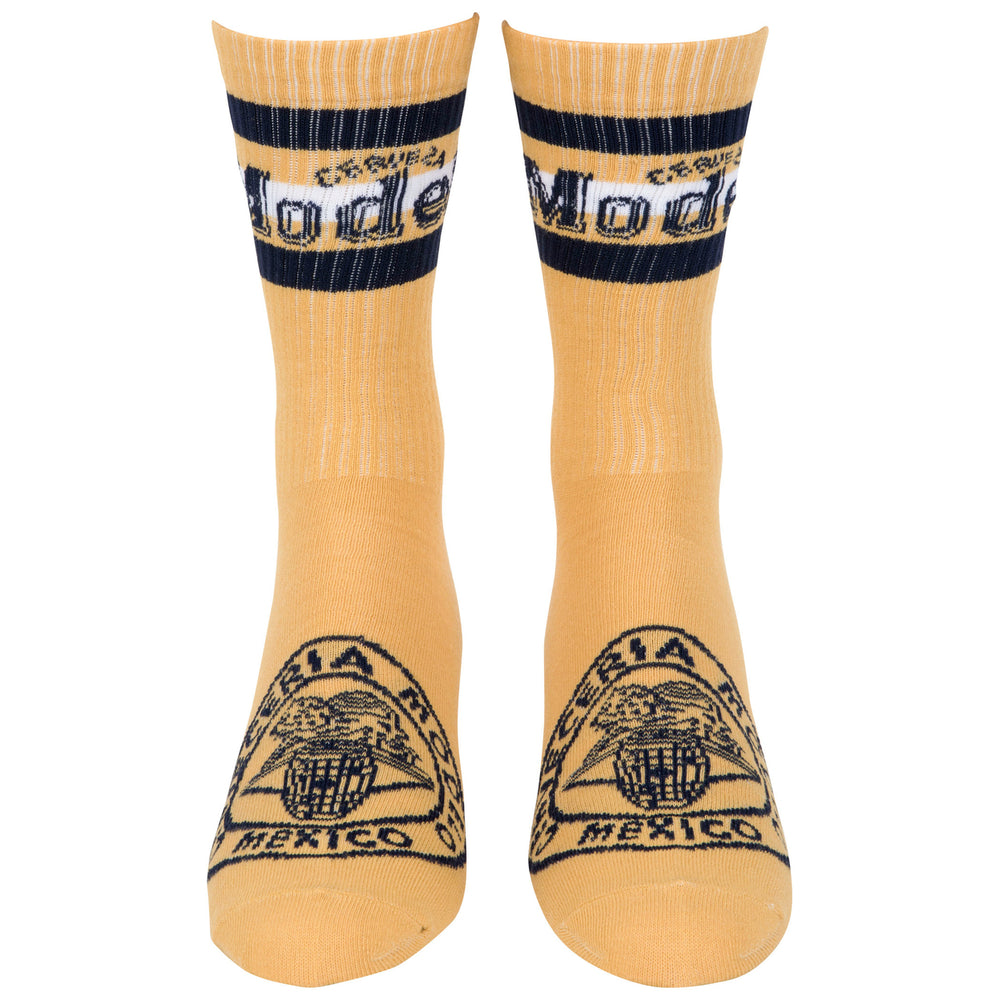 Modelo Especial Classic Logos Mens Crew Socks 2-Pack Image 2