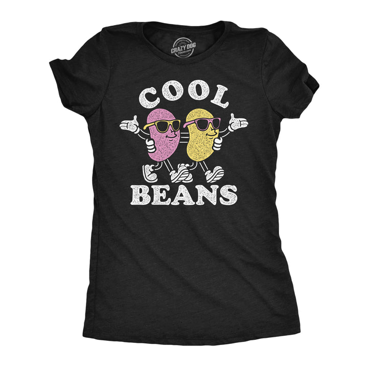 Womens Funny T Shirts Cool Beans Easter Sunday Candy Graphic Tee For Ladies Image 1