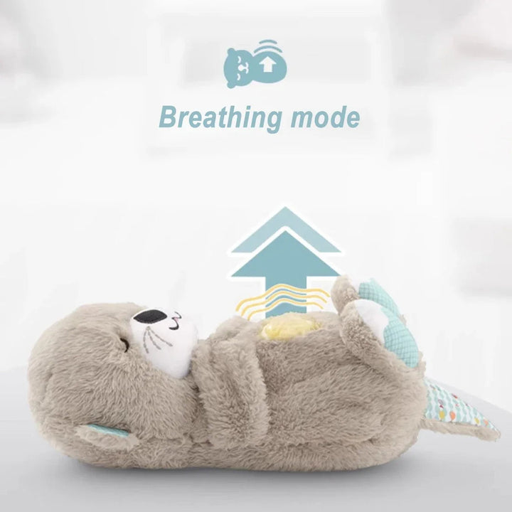 Soft Rhythmic Breathing Plush Teddy Bear with Sensory Music Lights and Rhythmic Breathing Motion Image 7