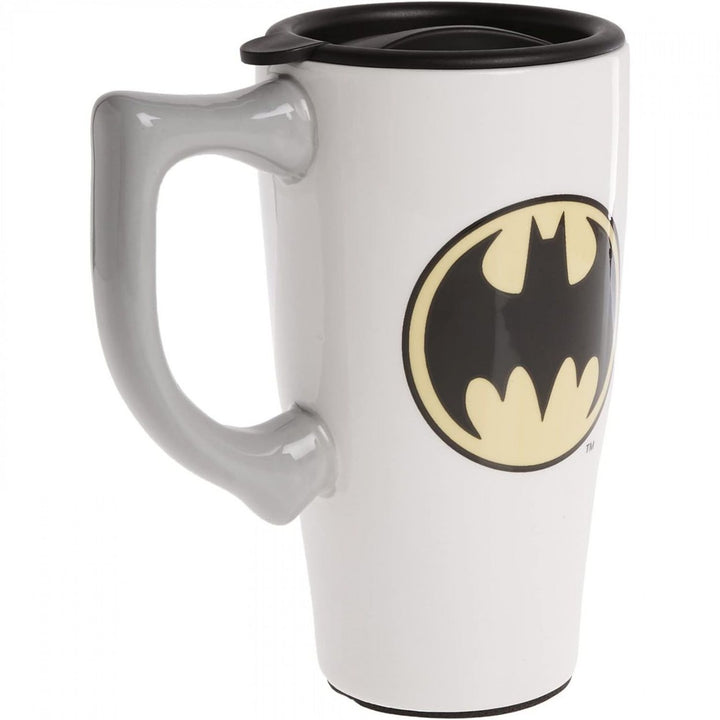 Batman Classic Comic Art 18oz Ceramic Travel Mug Image 2