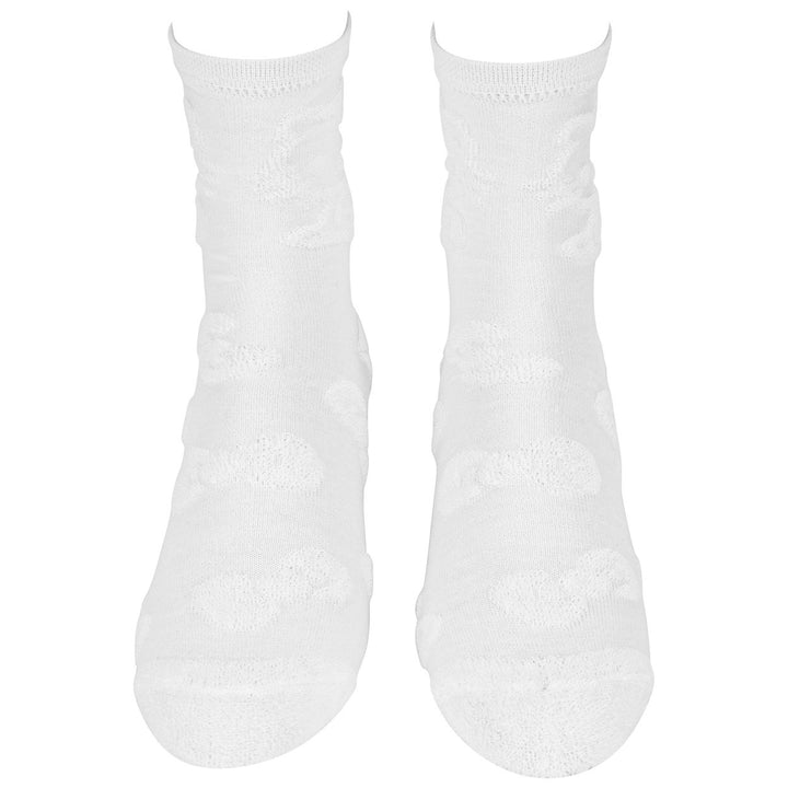 Hello Kitty Face Print Womens Crew Socks 2-Pack Image 3