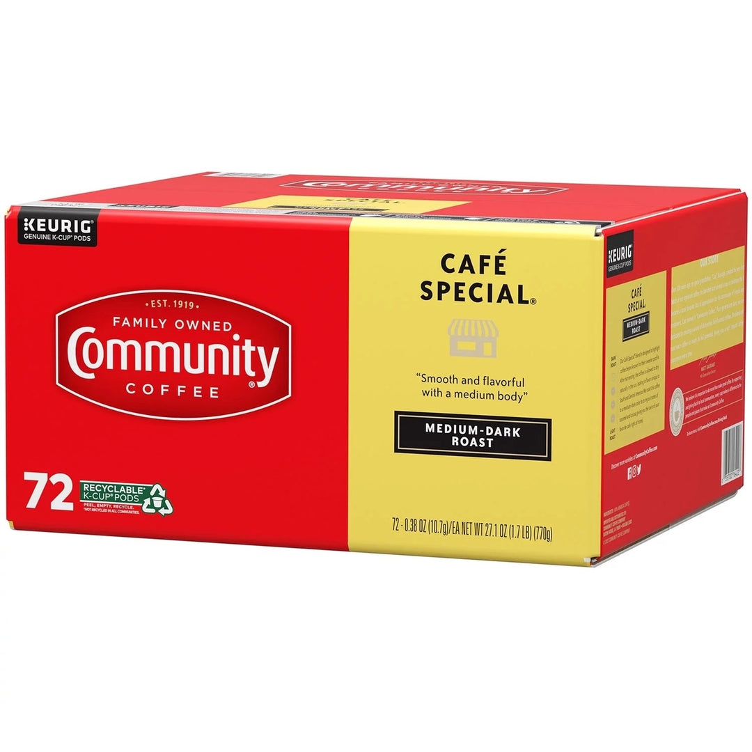 Community Coffee Caf Special Medium-Dark Roast Single Serve (72 Count) Image 2