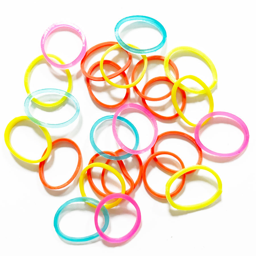 LOVESNAP Rubber Bands Mixed Colors Image 1