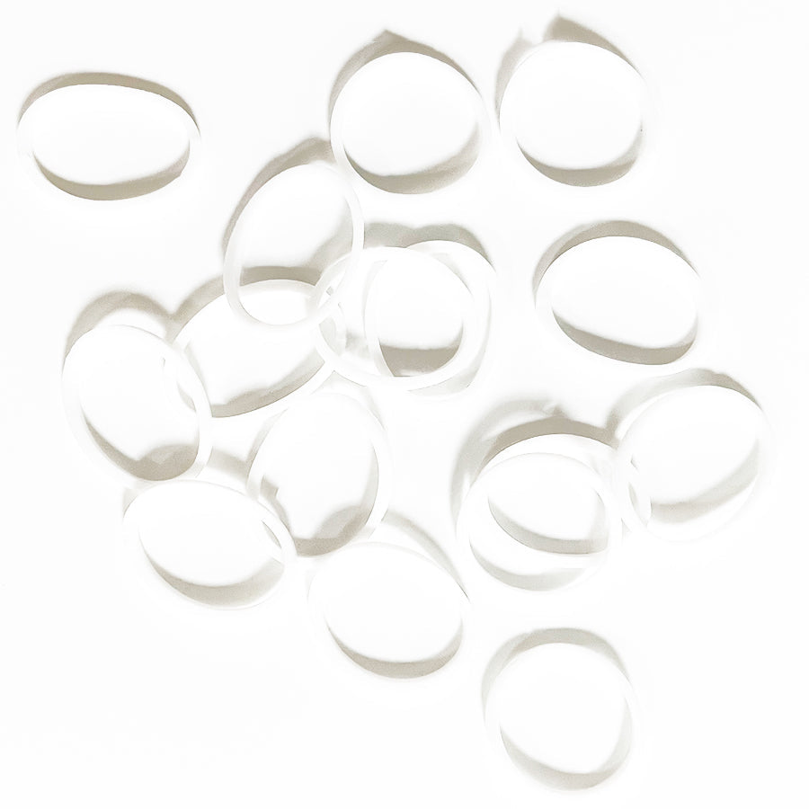 LOVESNAP Rubber Bands white Image 1