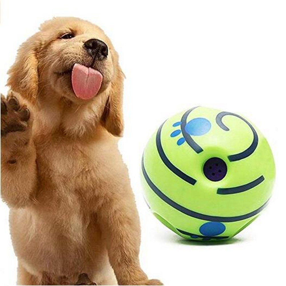 Ball Interactive Dog Toy Fun Giggle Sounds Ball Puppy Chew Toy Image 4