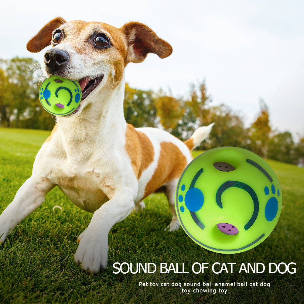 Ball Interactive Dog Toy Fun Giggle Sounds Ball Puppy Chew Toy Image 9