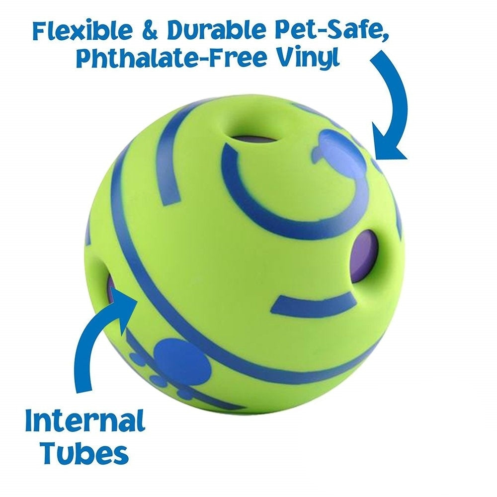 Ball Interactive Dog Toy Fun Giggle Sounds Ball Puppy Chew Toy Image 11