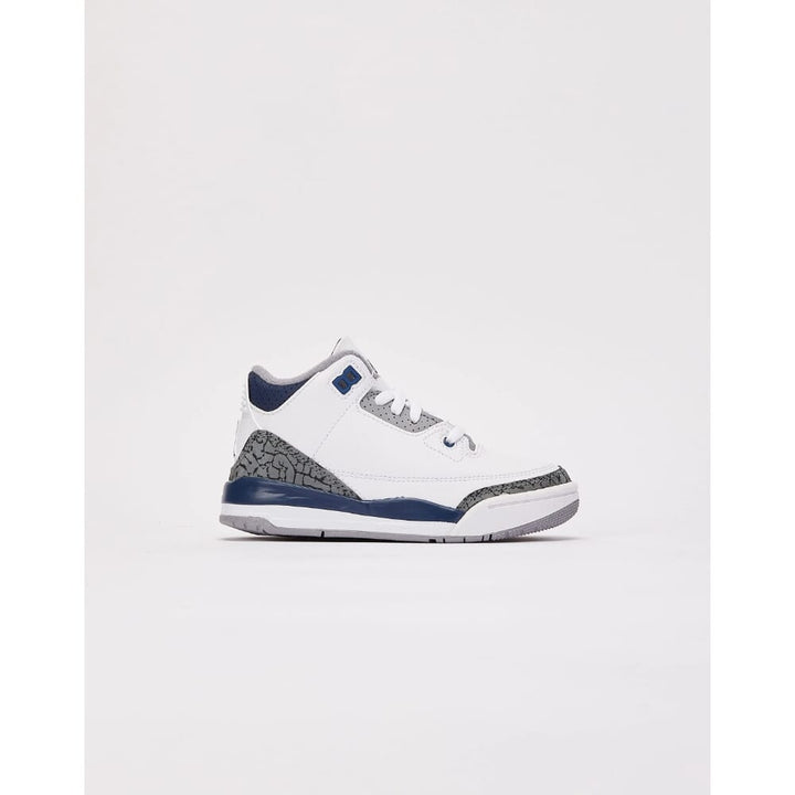 Nike Jordan 3 Retro White/Midnight Navy DM0966-140 Pre-School Image 1