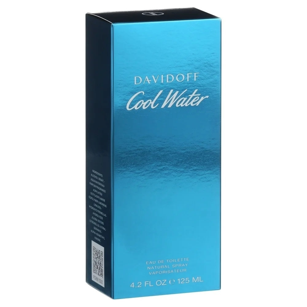 Cool water Davidoff Edt Spray 4.2 Oz For Men Image 2