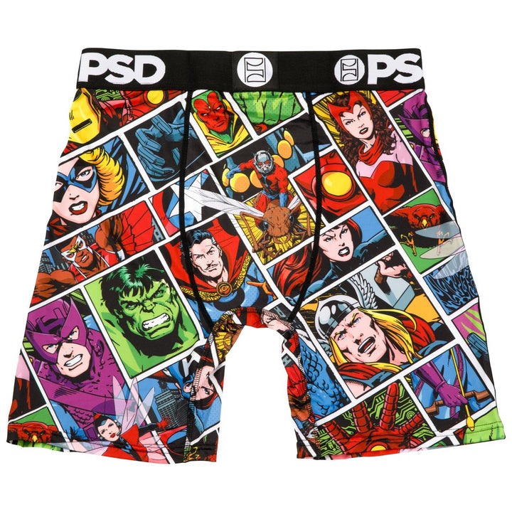 Avengers Heroes Panels PSD Boxer Briefs Image 2