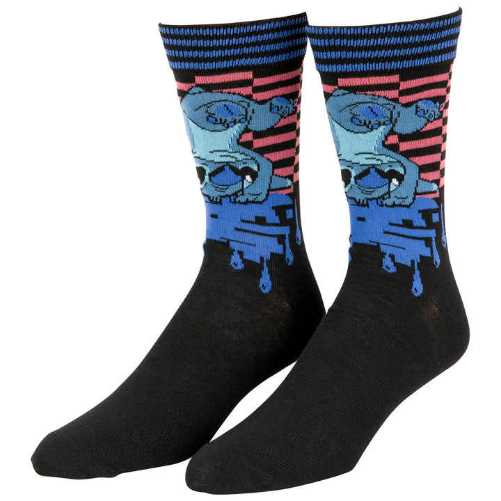 Lilo and Stitch Blue Sherbet Crew Socks 2-Pack Image 4