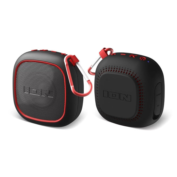 ION Audio Magnet Rocker Portable Water Resistant Bluetooth Speakers 2 Pack Image 1