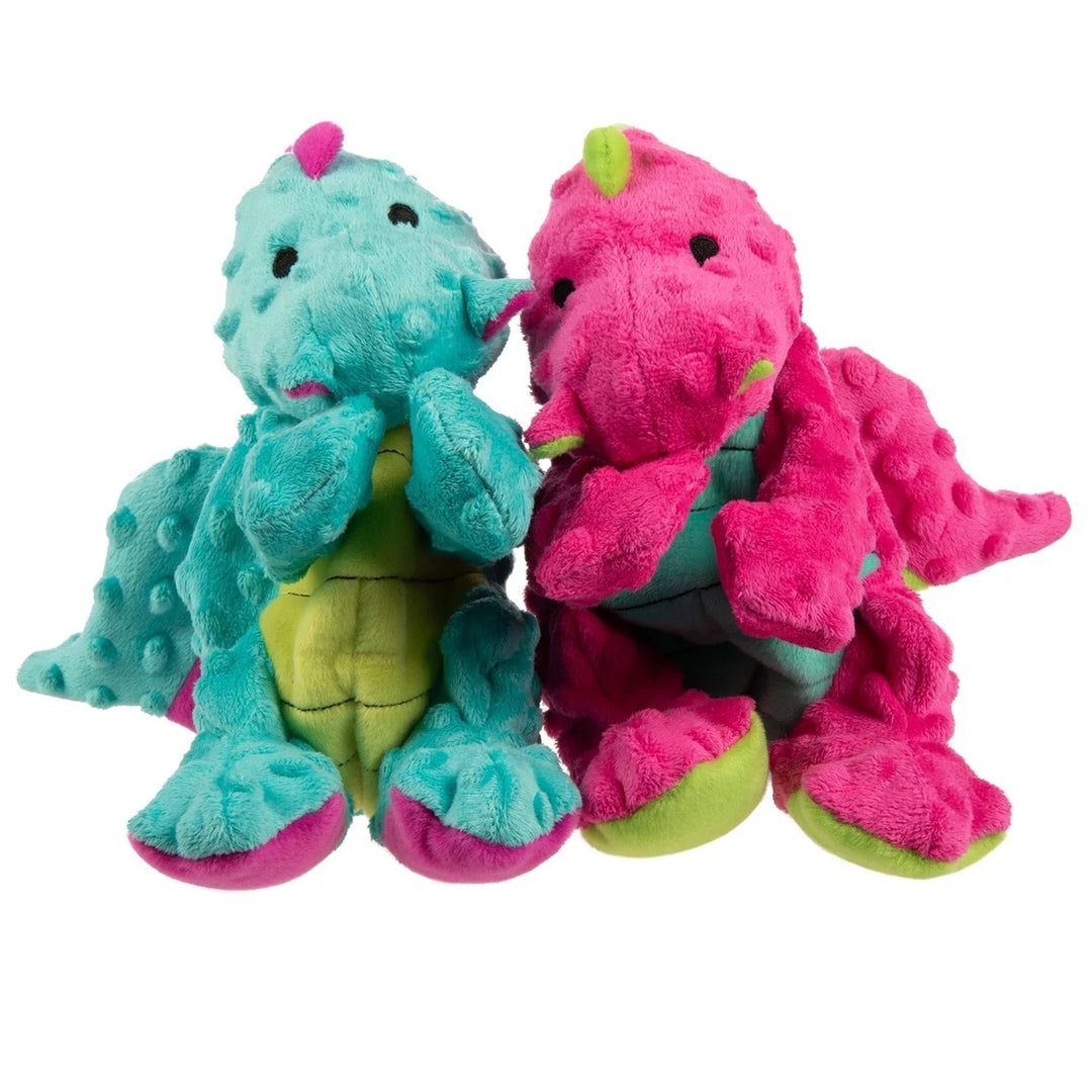 goDog Dragons Large Dog Toys with Chew Guard Technology (2 Pack) Image 1