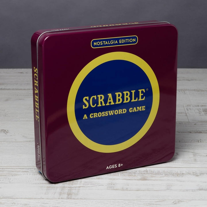 Scrabble Boardgame - Nostalgia Edition in Collectible Tin Image 4