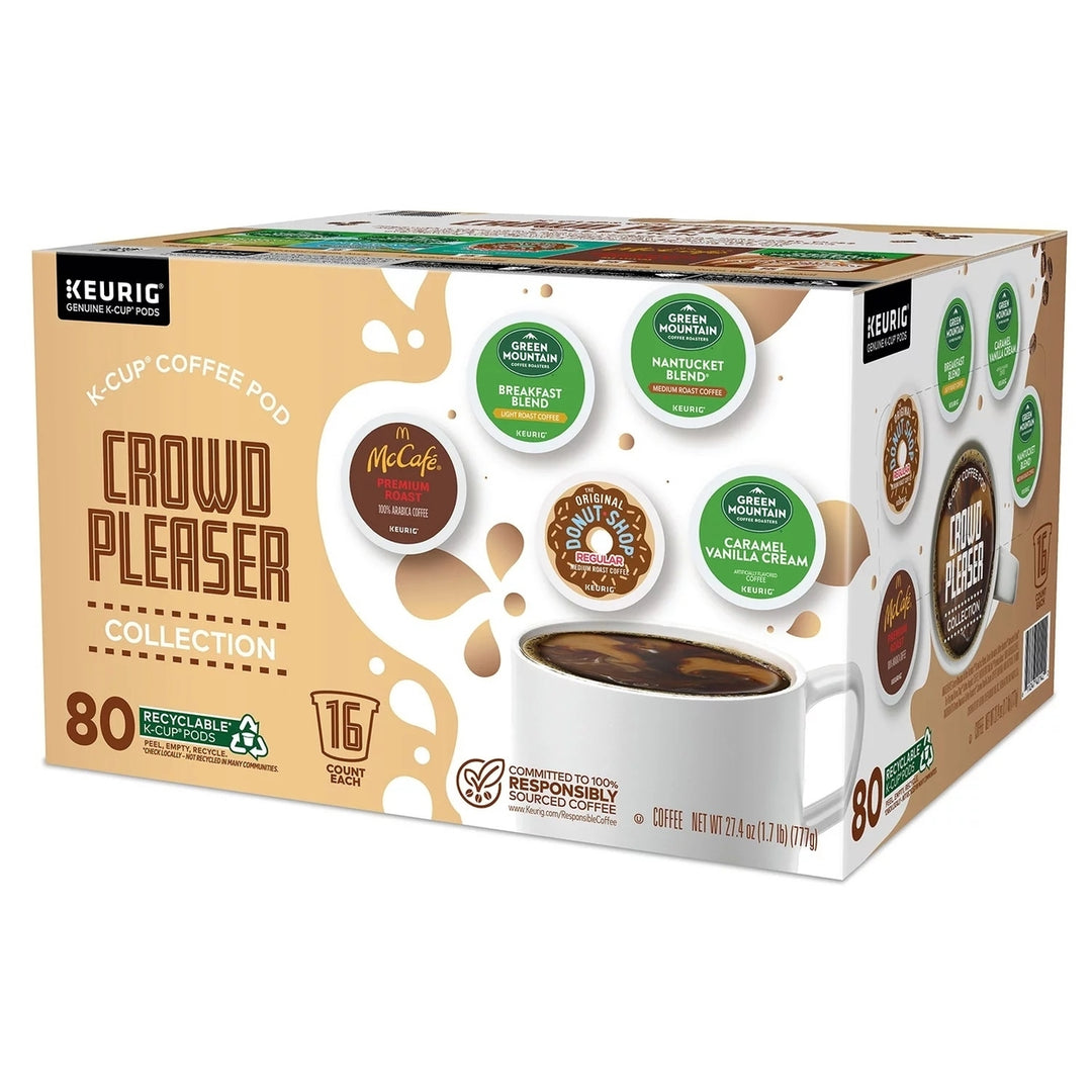 Keurig Crowd Pleaser Variety Pack Single Serve Pods (80 Count) Image 3