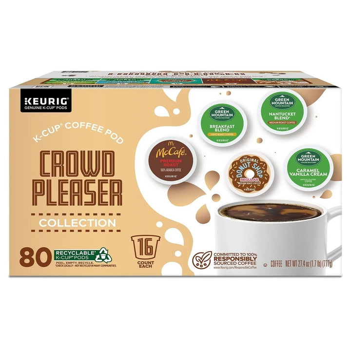 Keurig Crowd Pleaser Variety Pack Single Serve Pods (80 Count) Image 4