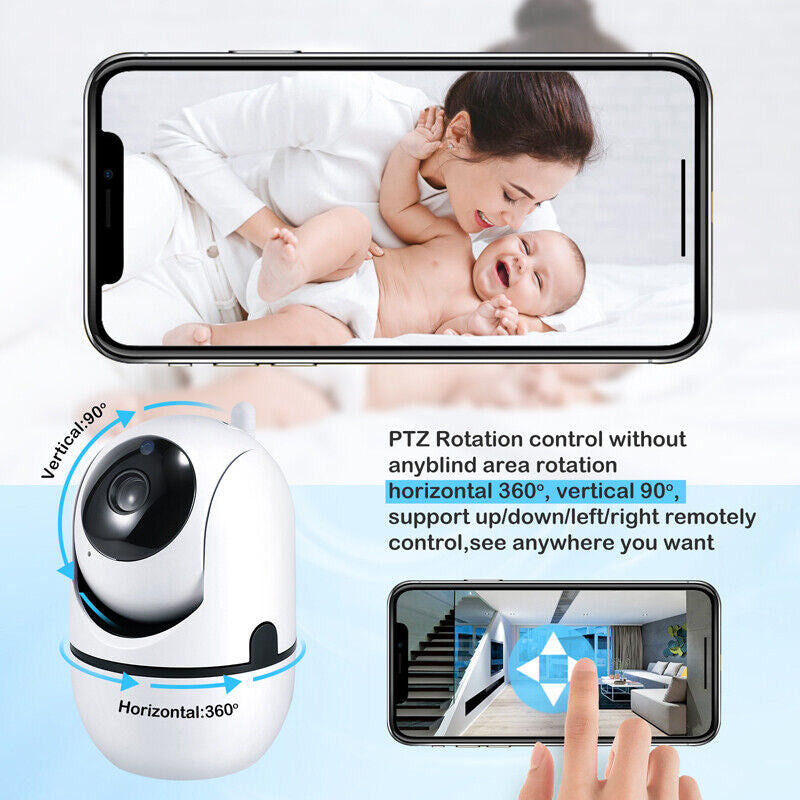 Wireless 1080P HD IP Camera WiFi IR Night Smart Home Security Baby Monitor CCTV Image 2