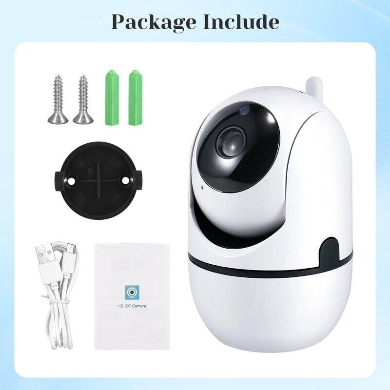 Wireless 1080P HD IP Camera WiFi IR Night Smart Home Security Baby Monitor CCTV Image 12