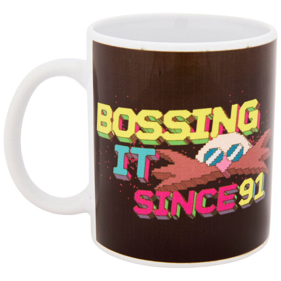 Sonic The Hedgehog Robotnik Bossing it Since 91 11 oz. Ceramic Mug Image 1