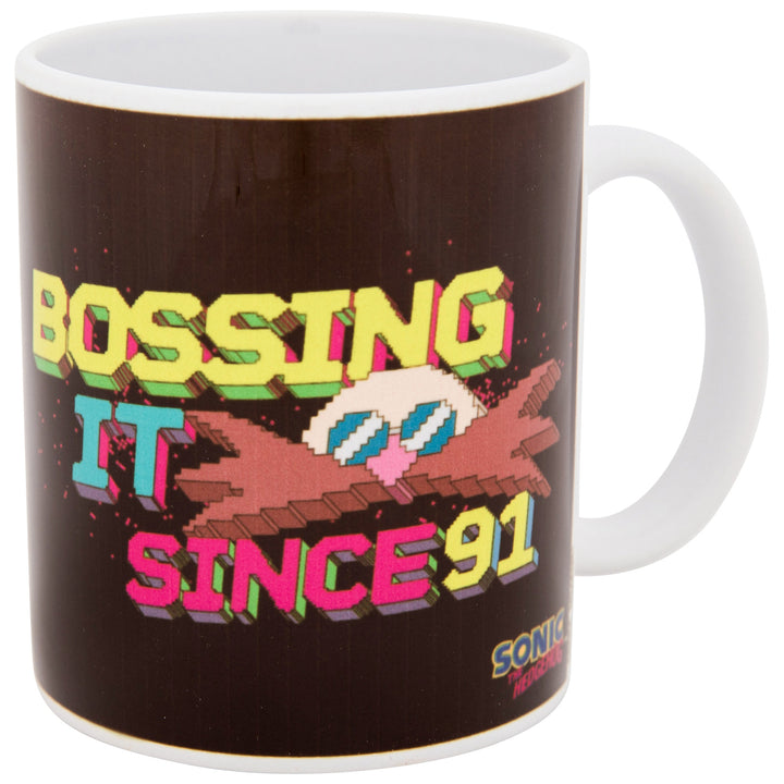 Sonic The Hedgehog Robotnik Bossing it Since 91 11 oz. Ceramic Mug Image 3