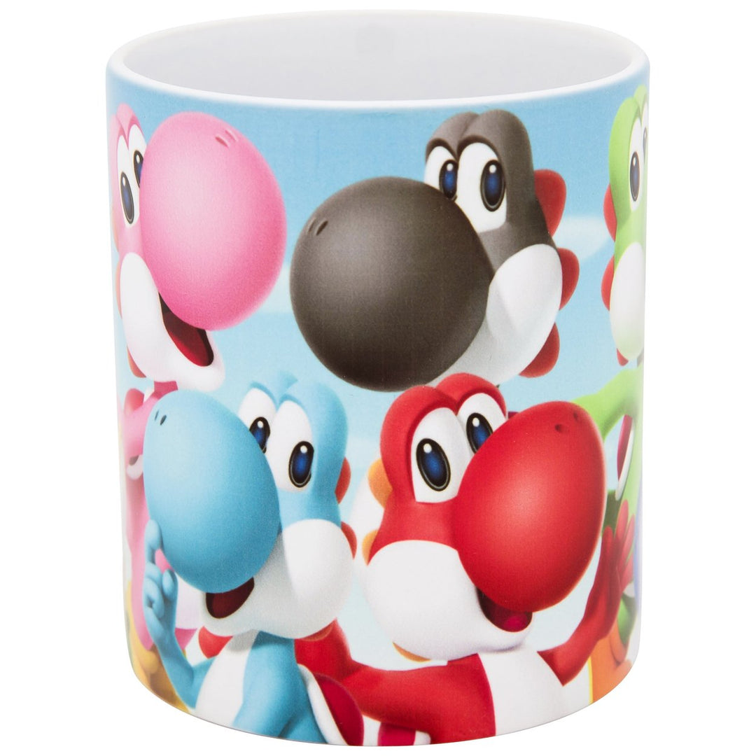 Super Mario Bros. Yoshi Colors 11 oz. Ceramic Mug Image 2