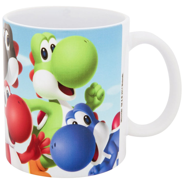 Super Mario Bros. Yoshi Colors 11 oz. Ceramic Mug Image 3