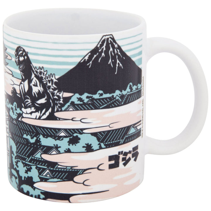 Godzilla Clouds 11 oz. Ceramic Mug Image 3