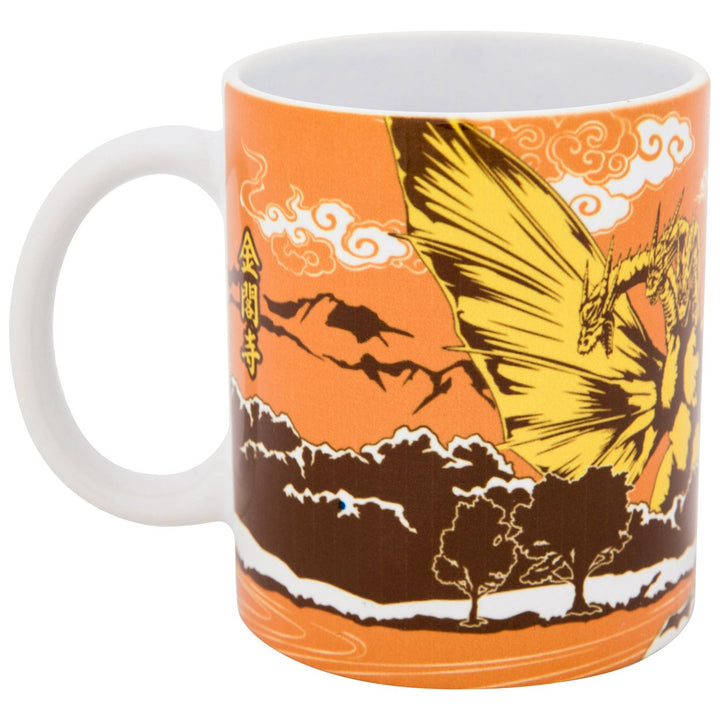 Godzilla Ghidorah 11 oz. Ceramic Mug Image 3