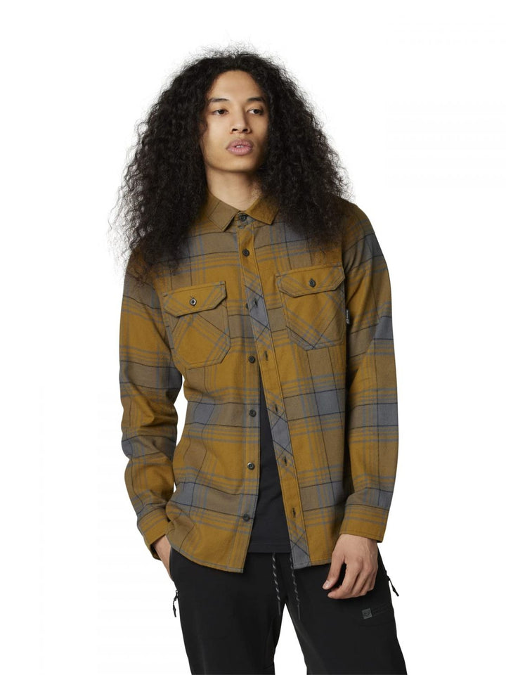 Fox Racing Traildust 2.0 Flannel Shirt Mens CRML Lightweight Outdoor Apparel Image 1