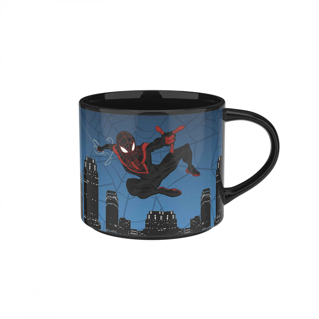 Miles Morales Night Traveling 15oz Heat Change Mug Image 4