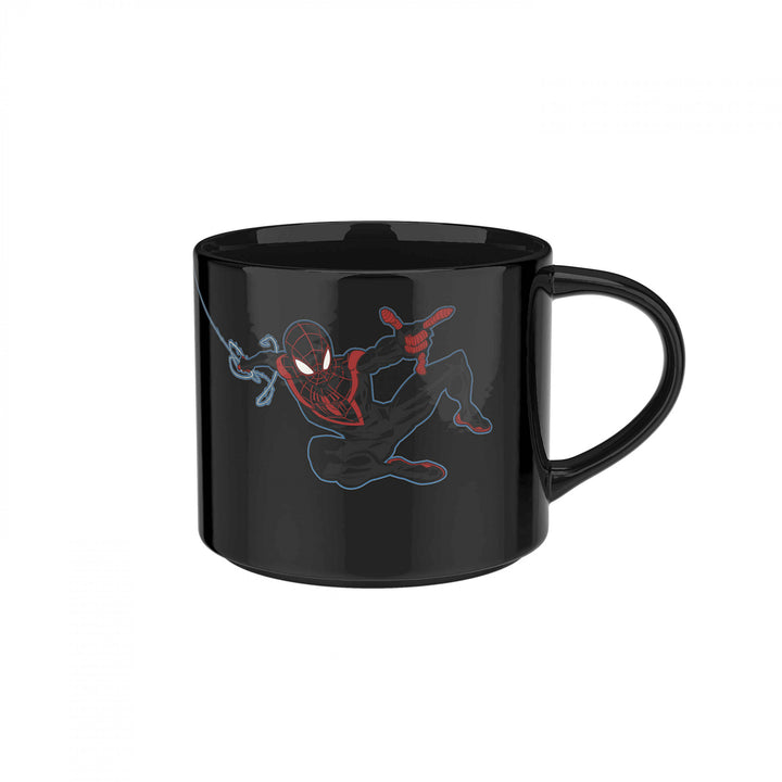 Miles Morales Night Traveling 15oz Heat Change Mug Image 4