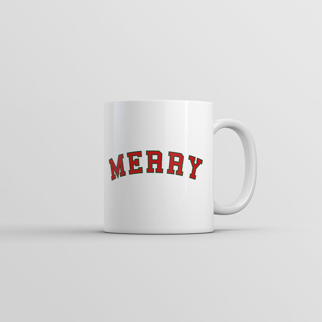 Merry Mug Funny Novelty Christmas Gift Coffee Cup-11oz Image 1