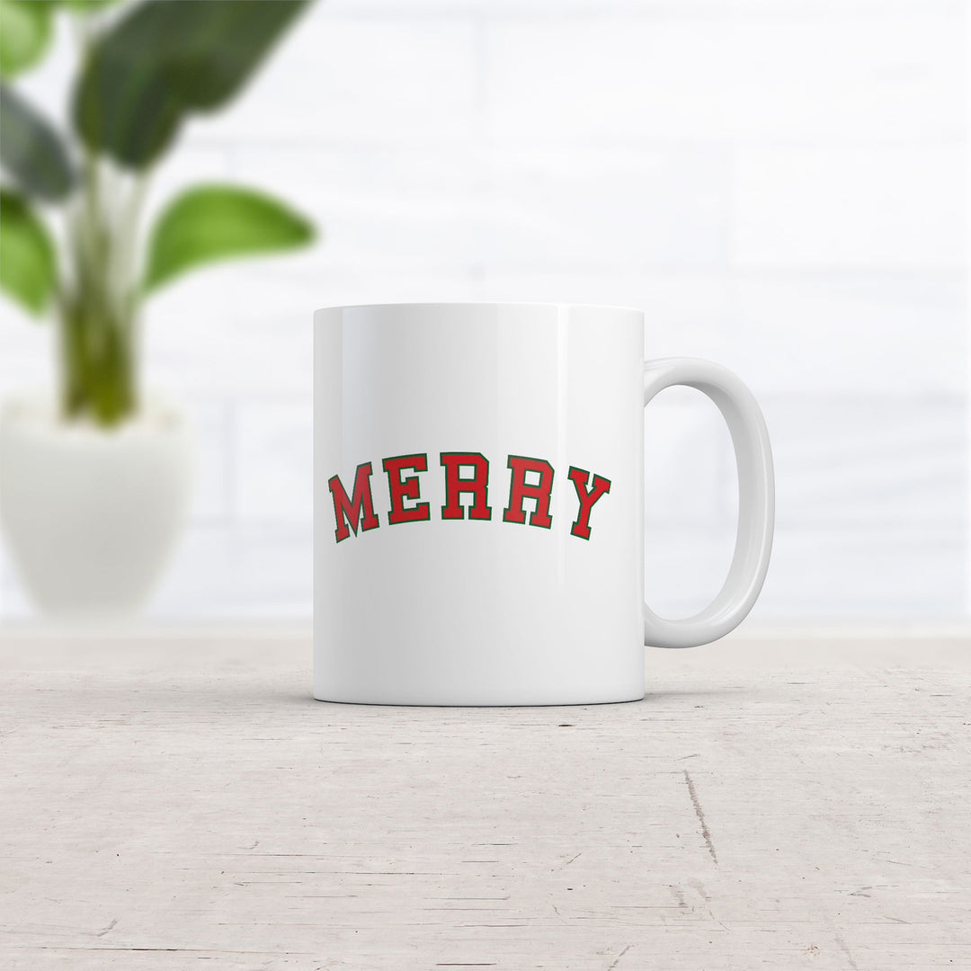 Merry Mug Funny Novelty Christmas Gift Coffee Cup-11oz Image 2