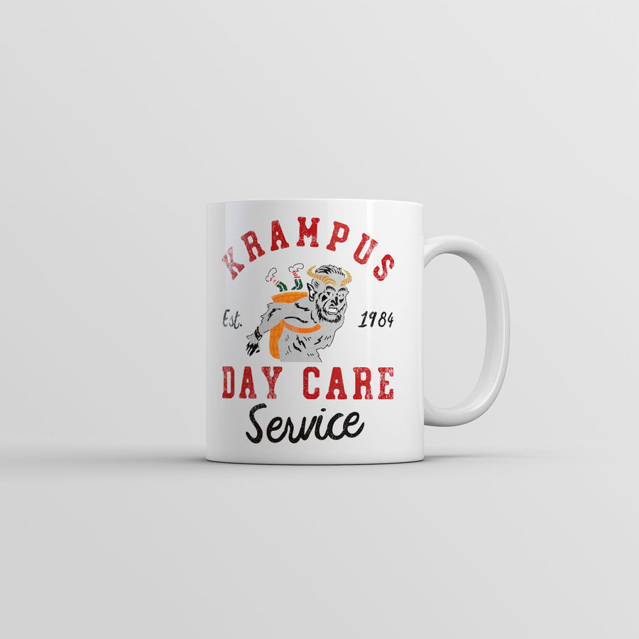 Krampus Day Care Service Mug Funny Novelty Christmas Coffee Cup-11oz Image 1