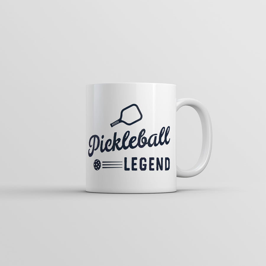 Pickleball Legend Mug Funny Novelty Coffee Cup -11oz Image 1