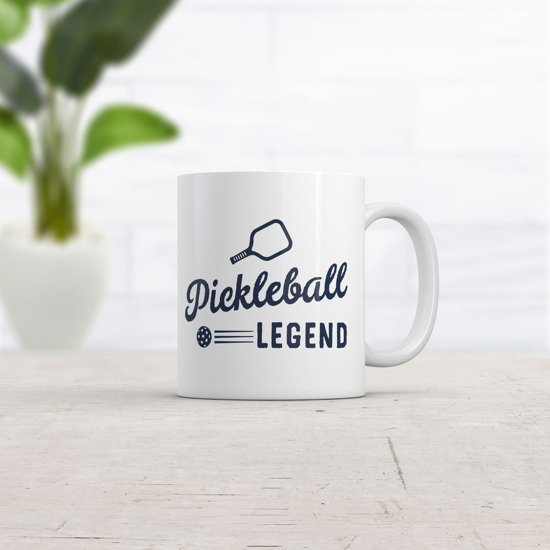 Pickleball Legend Mug Funny Novelty Coffee Cup -11oz Image 2