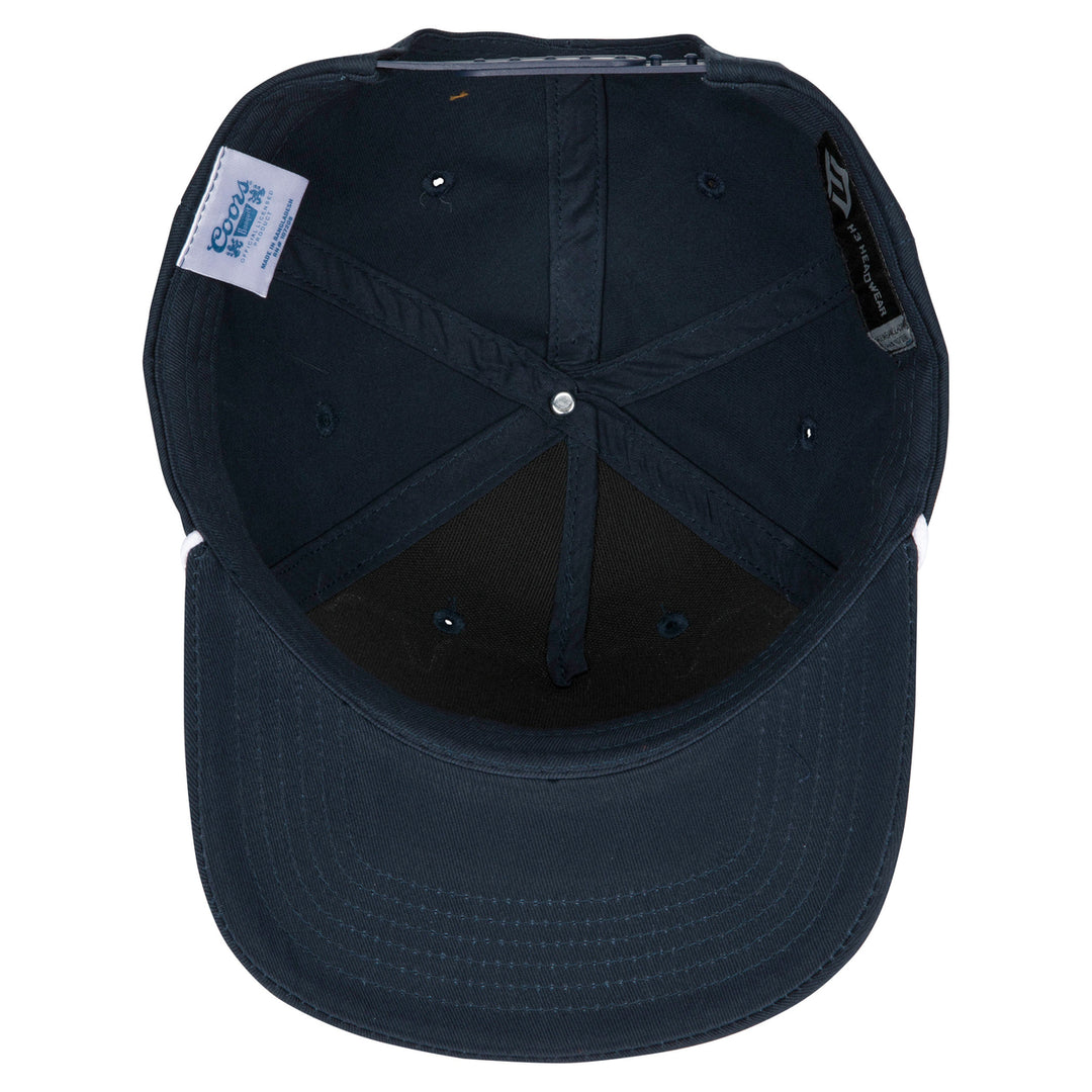 Coors Banquet Rodeo Navy Colorway Rope Hat Image 6