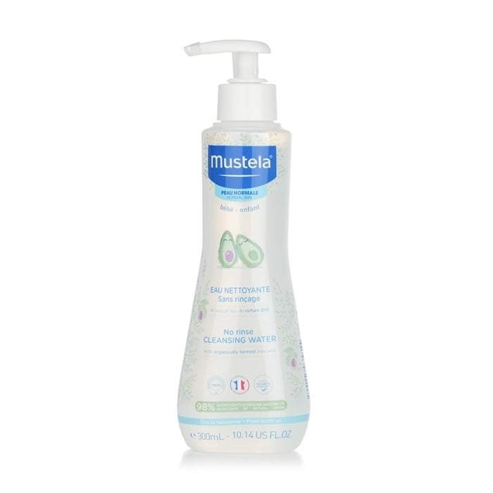 Mustela No Rinse Cleansing Water (Face and Diaper Area) - For Normal Skin 300ml/10.14oz Image 1