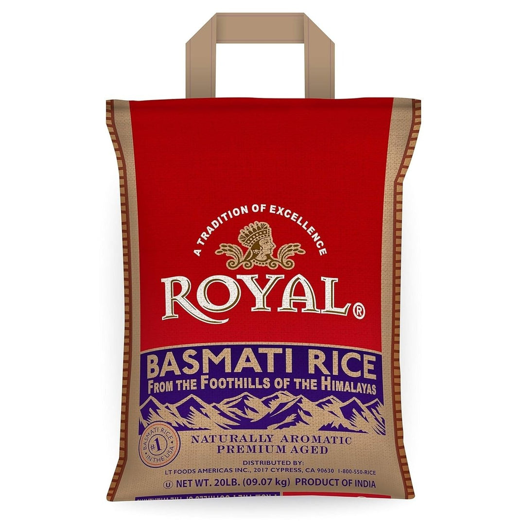 Royal Basmati Rice 20 Pounds Image 2