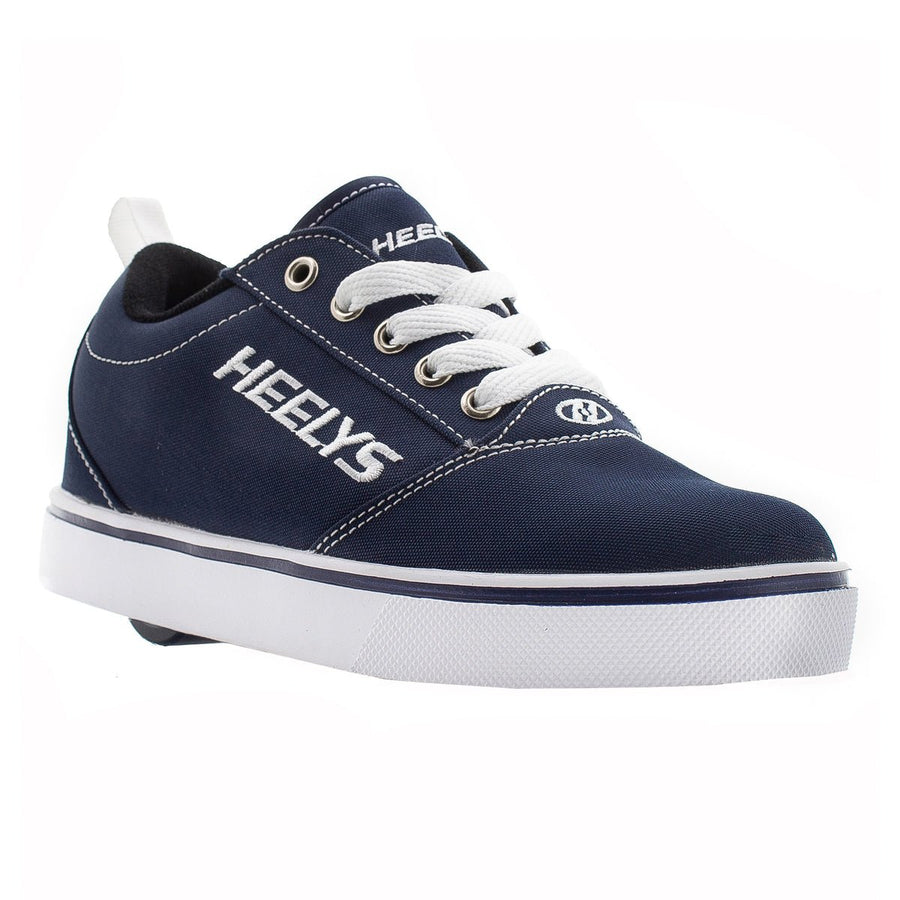 HEELYS Unisex Kids Pro 20 Wheeled Shoe Navy - HE100758H 9 Women/8 Men NAVY/ WHITE Image 1