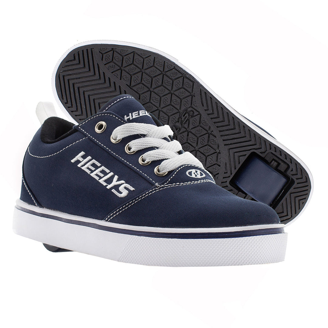 HEELYS Unisex Kids Pro 20 Wheeled Shoe Navy - HE100758H 9 Women/8 Men NAVY/ WHITE Image 4